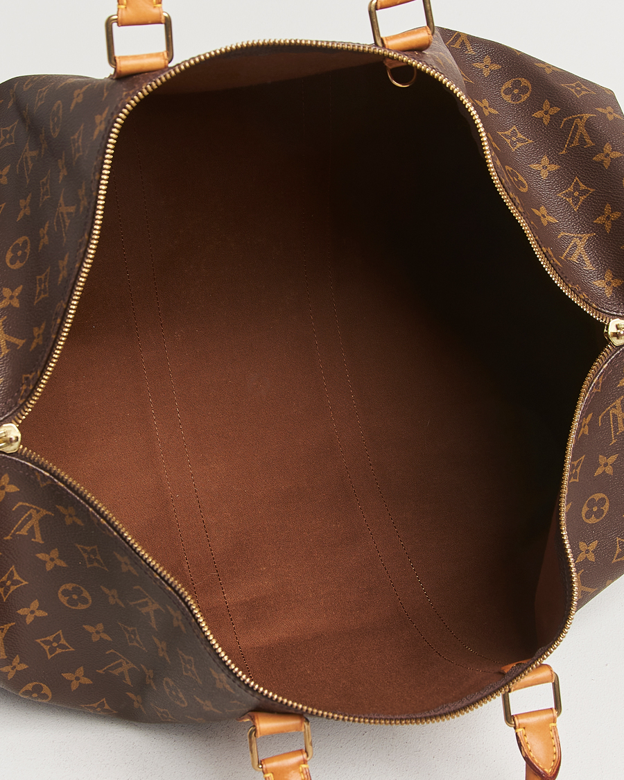 Men | Pre-Owned & Vintage Bags | Louis Vuitton Pre-Owned | Keepall Bandoulière 55 Monogram