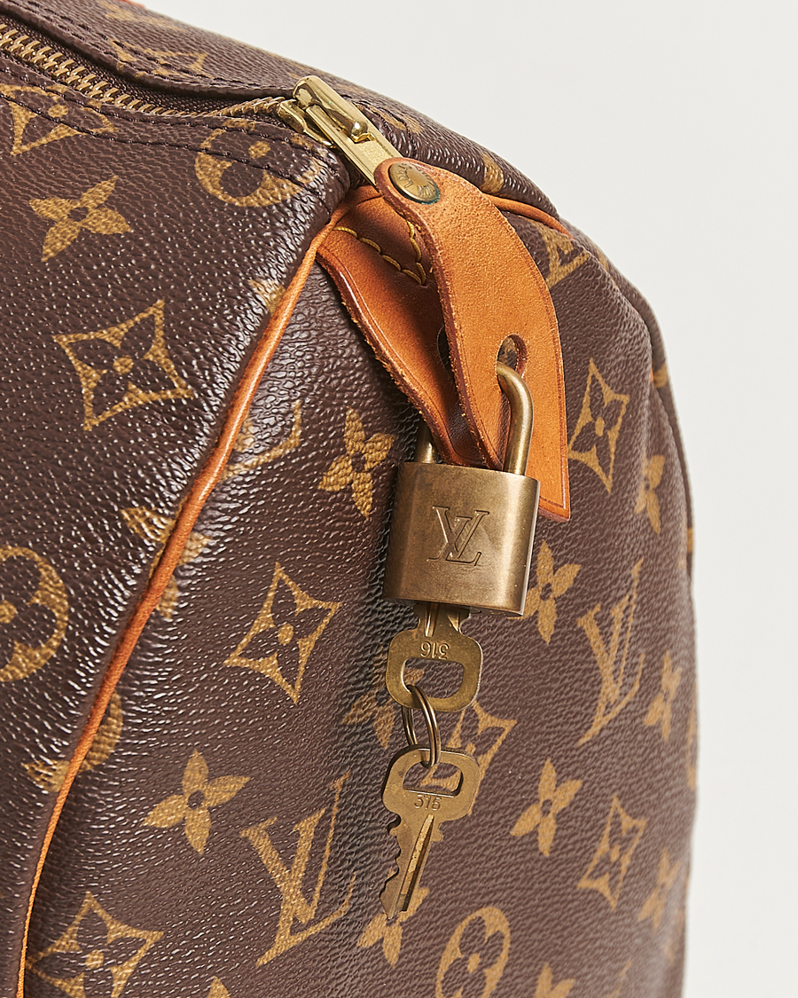 Men | Pre-Owned & Vintage Bags | Louis Vuitton Pre-Owned | Speedy 35 Monogram