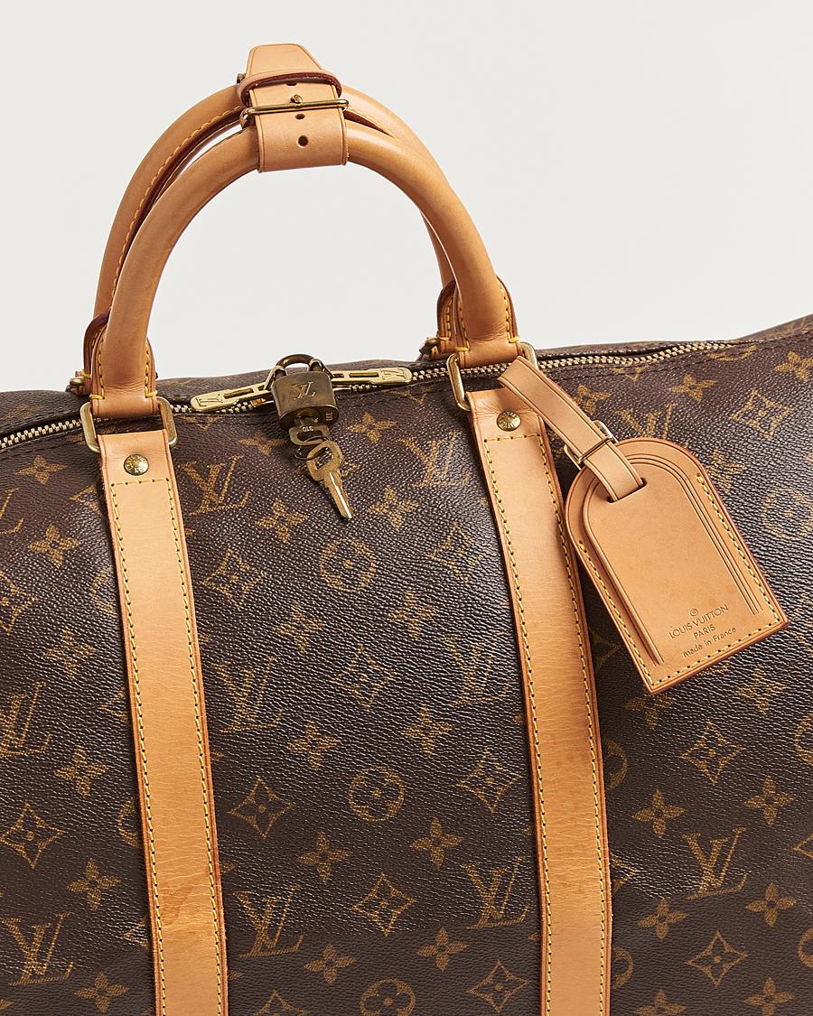 Men | Pre-Owned & Vintage Bags | Louis Vuitton Pre-Owned | Keepall 50 Monogram