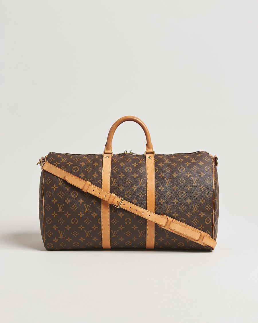 Men | Pre-Owned & Vintage Bags | Louis Vuitton Pre-Owned | Keepall Bandoulière 50 Monogram