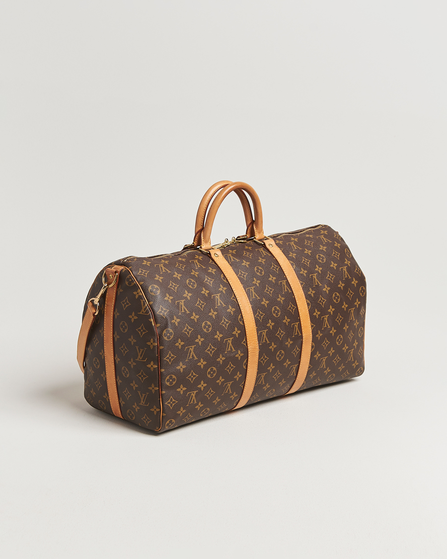 Men | Pre-Owned & Vintage Bags | Louis Vuitton Pre-Owned | Keepall Bandoulière 50 Monogram