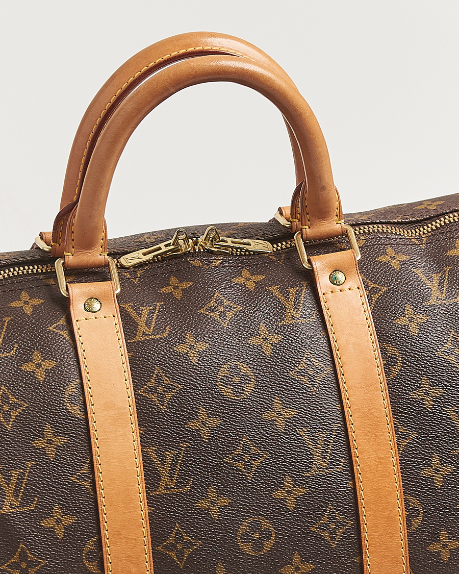 Men | Pre-Owned & Vintage Bags | Louis Vuitton Pre-Owned | Keepall Bandoulière 50 Monogram