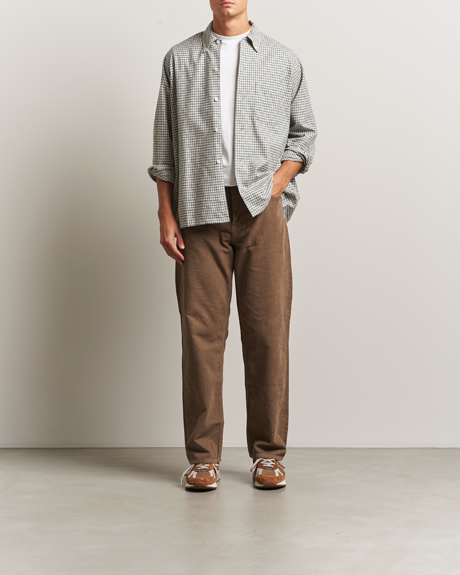 Men | Shirts | BEAMS PLUS | Dobby Button Down Shirt White Plaid