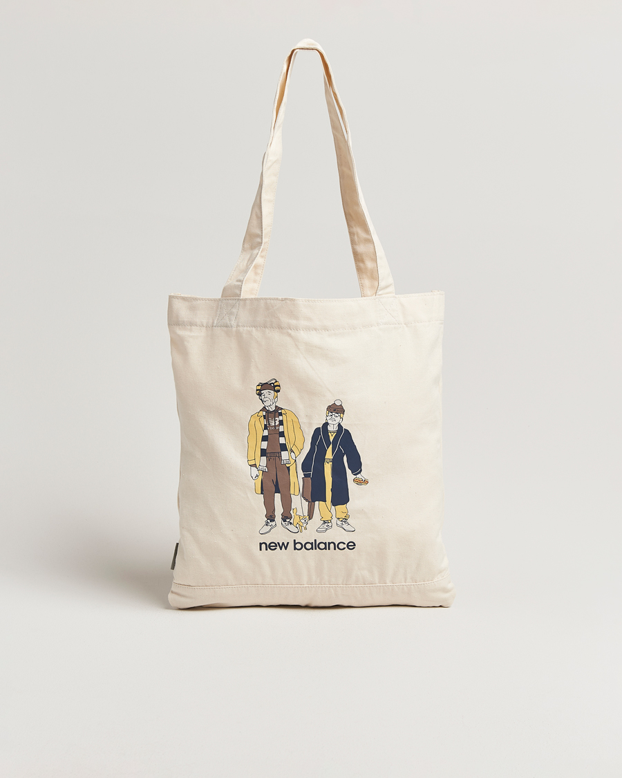 Men | New Balance Graphic Tote Bag Ecru | New Balance | Graphic Tote Bag Ecru