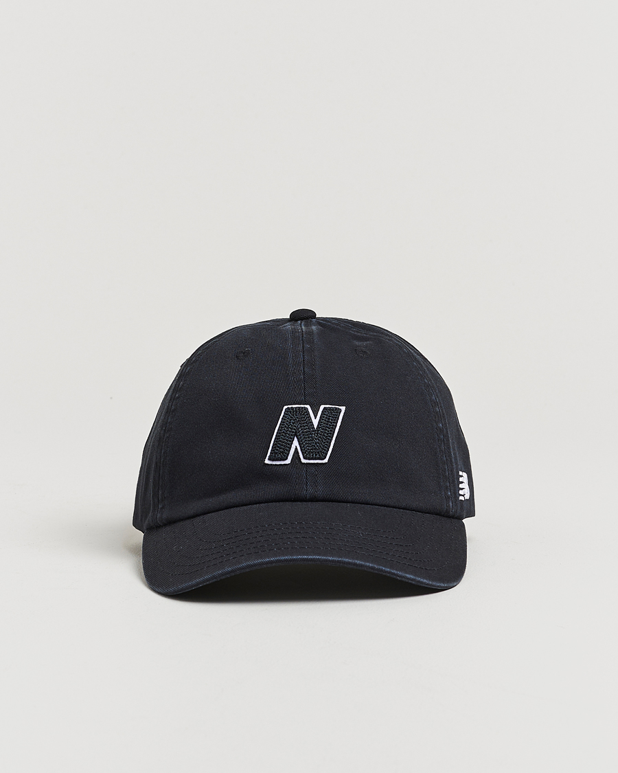 Men | Hats & Caps | New Balance | Block N Cap Black