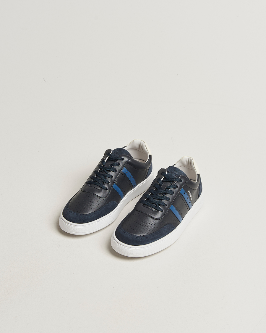 Men | Sneakers | PS Paul Smith | Birch Leather/Suede Sneaker Blue