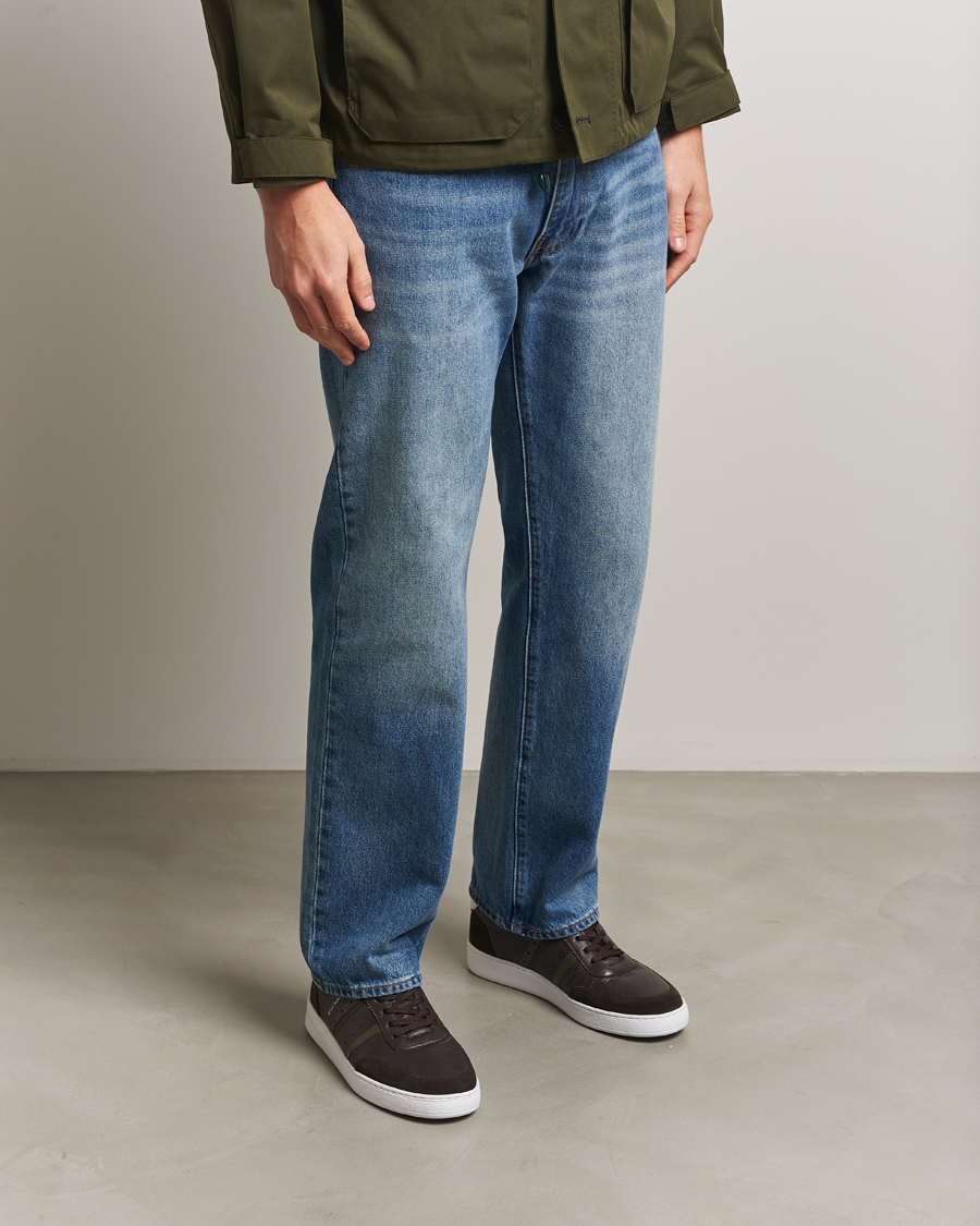 Men | Sneakers | PS Paul Smith | Birch Leather/Suede Sneaker Brown