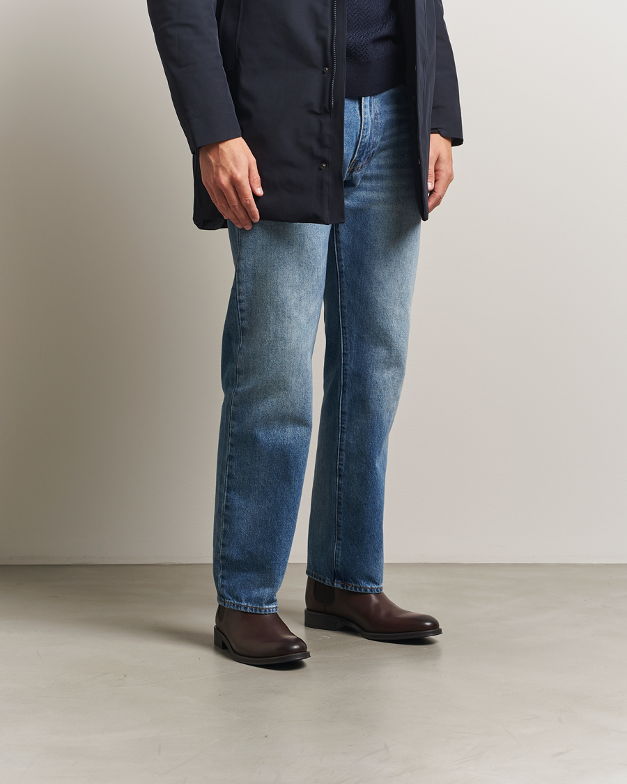 Men | Boots | PS Paul Smith | Augustus Leather Chelsea Boot Brown