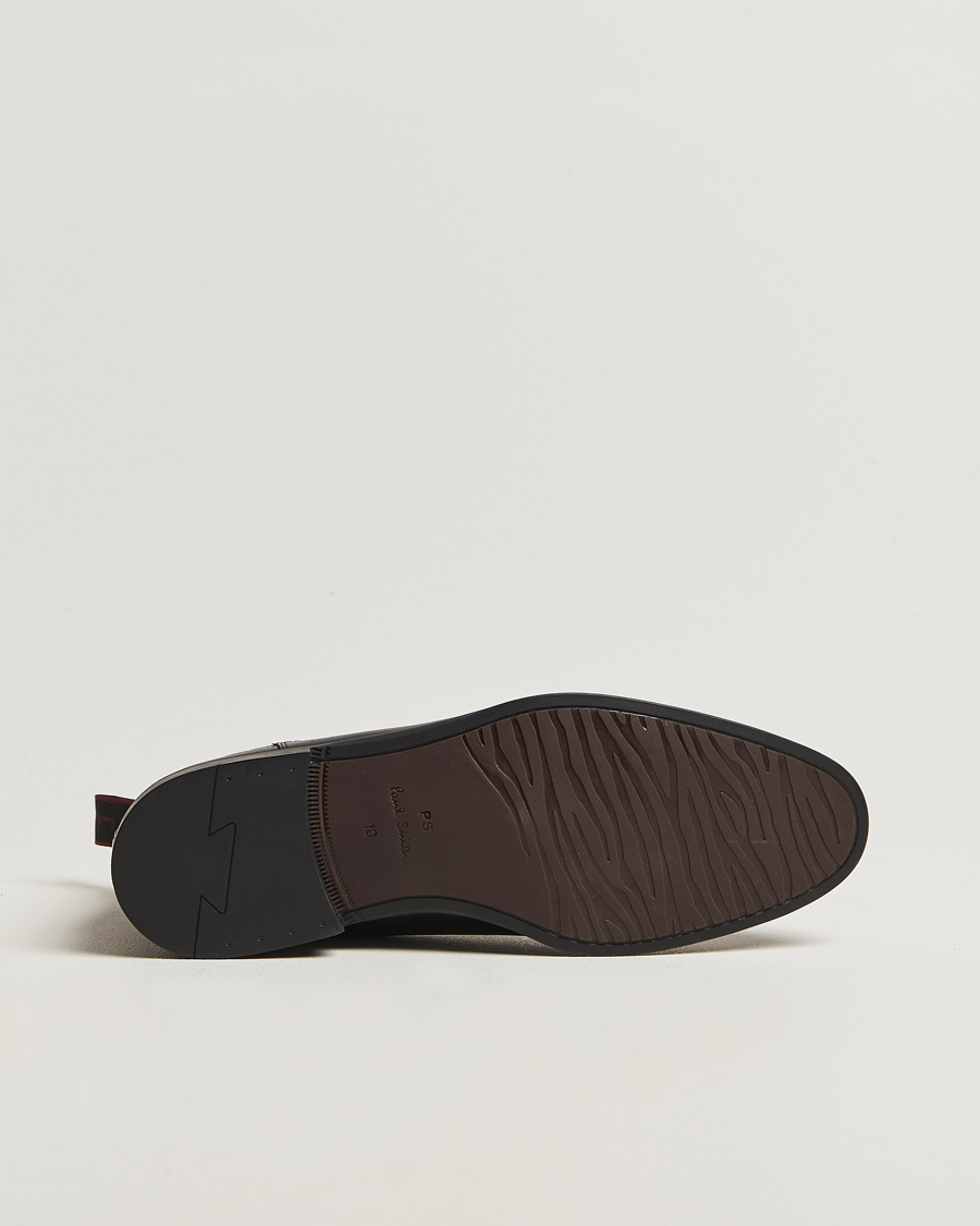 Men | Boots | PS Paul Smith | Augustus Leather Chelsea Boot Black