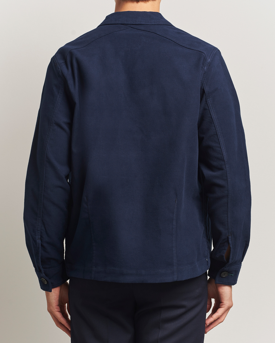 Men | Coats & Jackets | PS Paul Smith | Cotton Shirt Jacket Blue