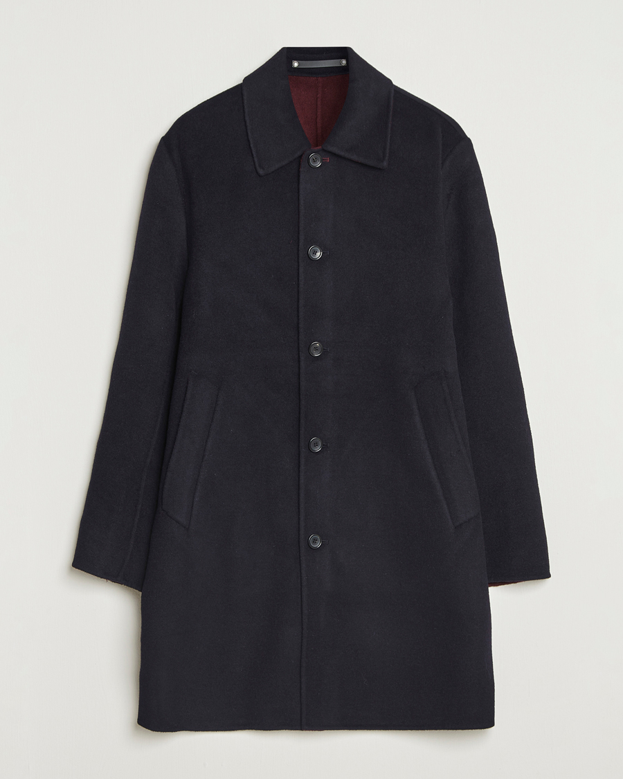 Men | Coats & Jackets | PS Paul Smith | Wool Coat Dark Blue