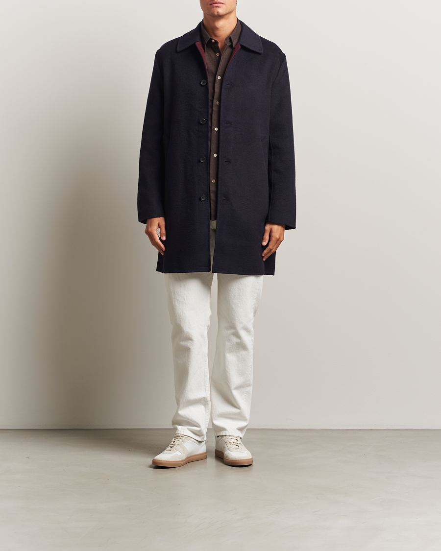 Men | Coats & Jackets | PS Paul Smith | Wool Coat Dark Blue