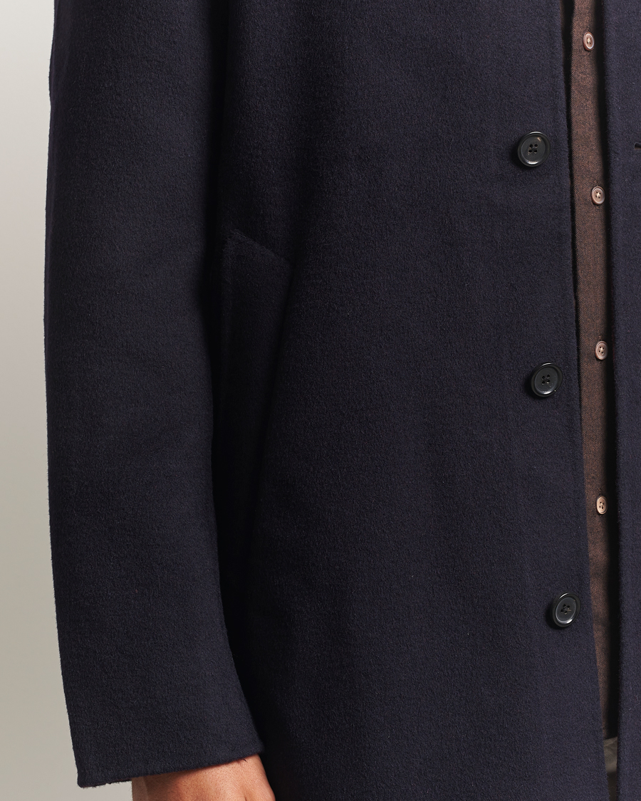 Men | Coats & Jackets | PS Paul Smith | Wool Coat Dark Blue