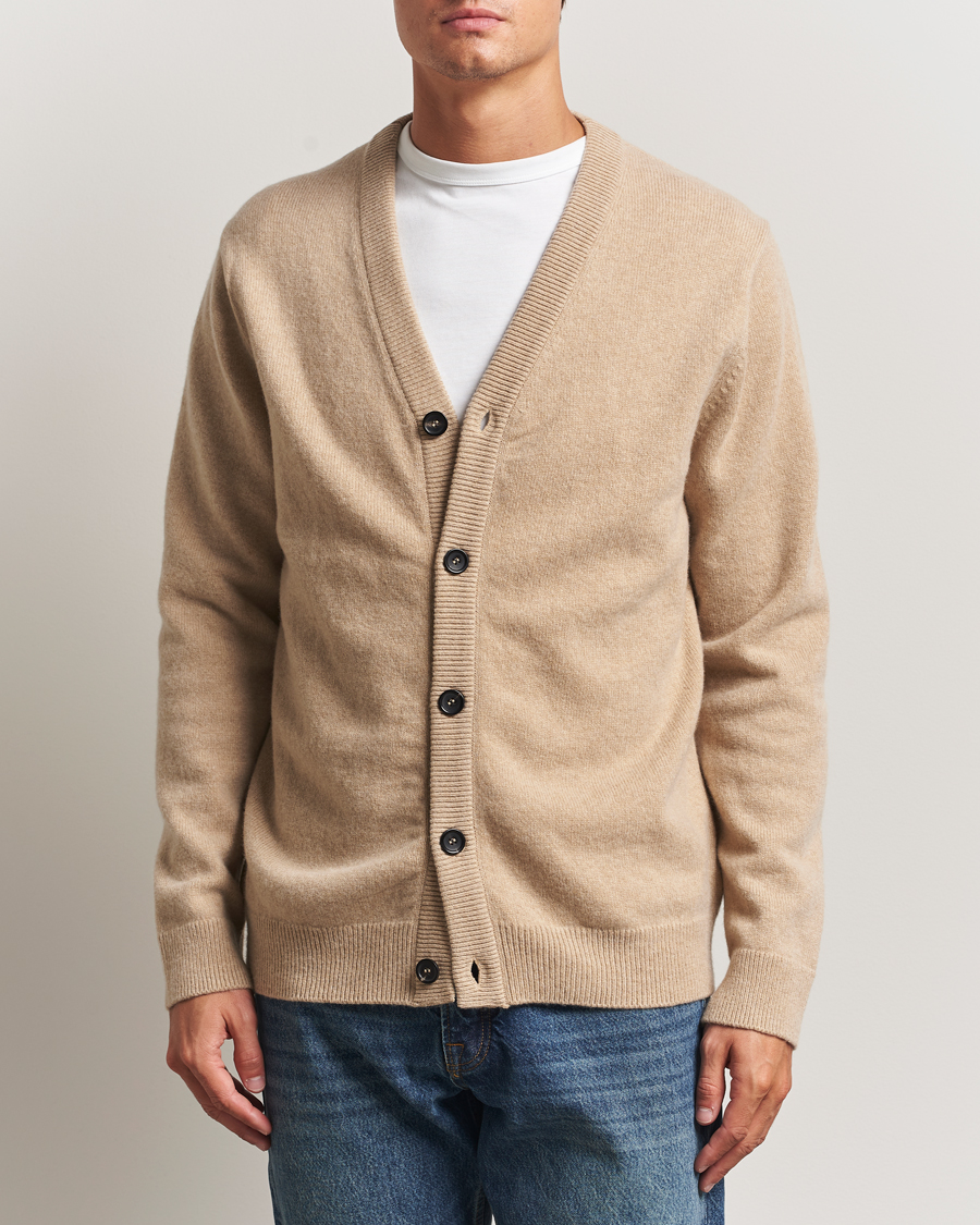 Men | Sweaters & Knitwear | PS Paul Smith | Merino Knitted Cardigan Beige
