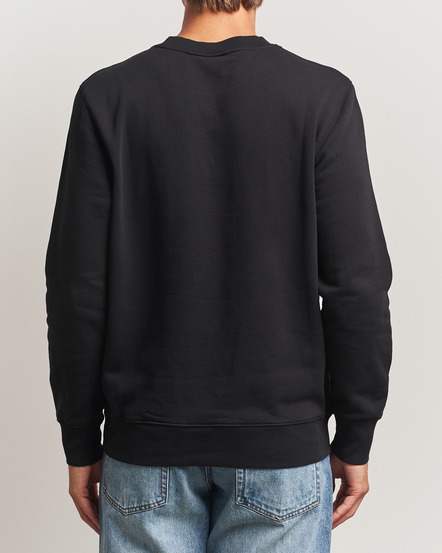 Men | Sweaters & Knitwear | PS Paul Smith | Zebra Bottle Top Crew Neck Sweatshirt Black
