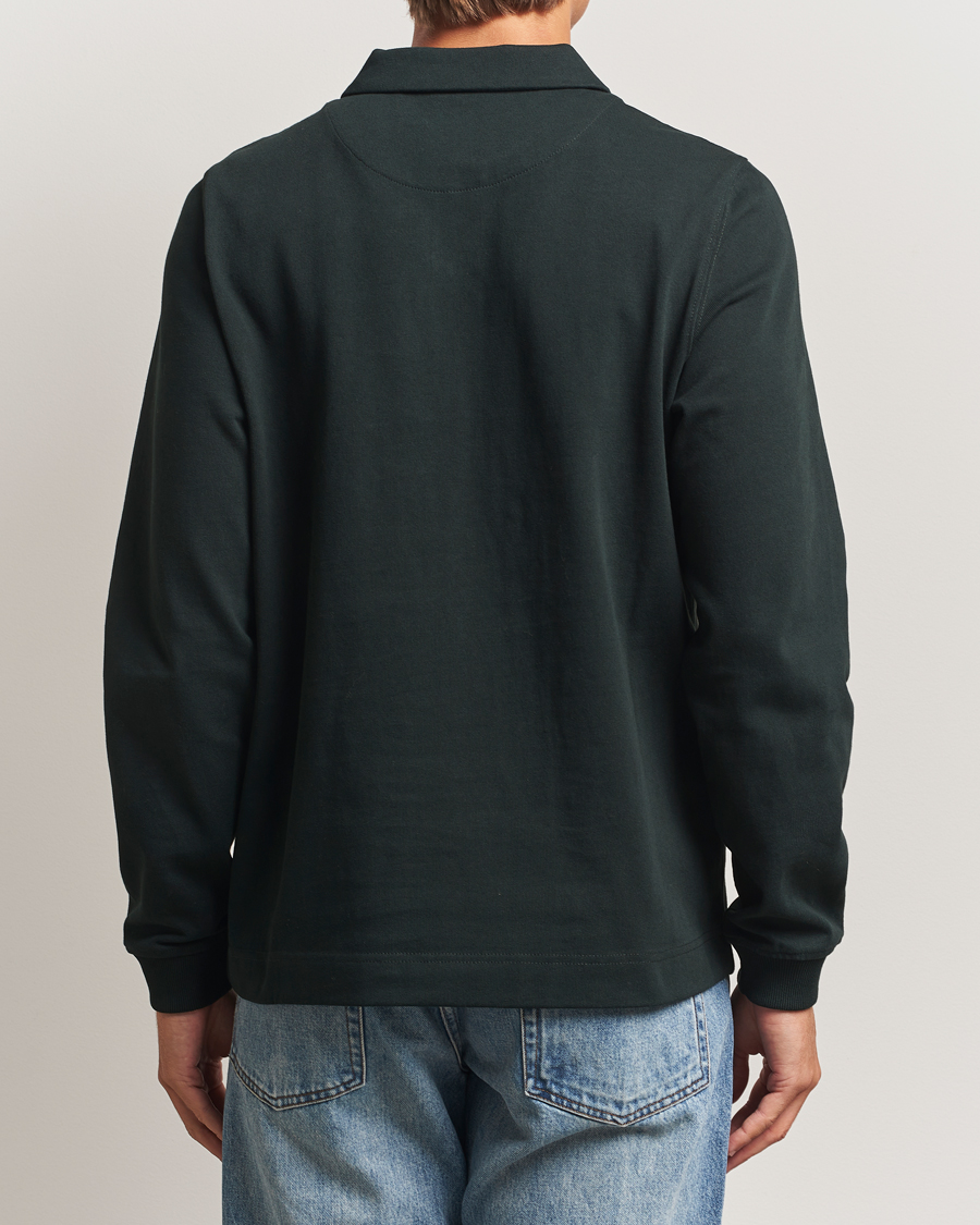 Men | Sweaters & Knitwear | PS Paul Smith | Cotton Logo Rugby Sweater Dark Green
