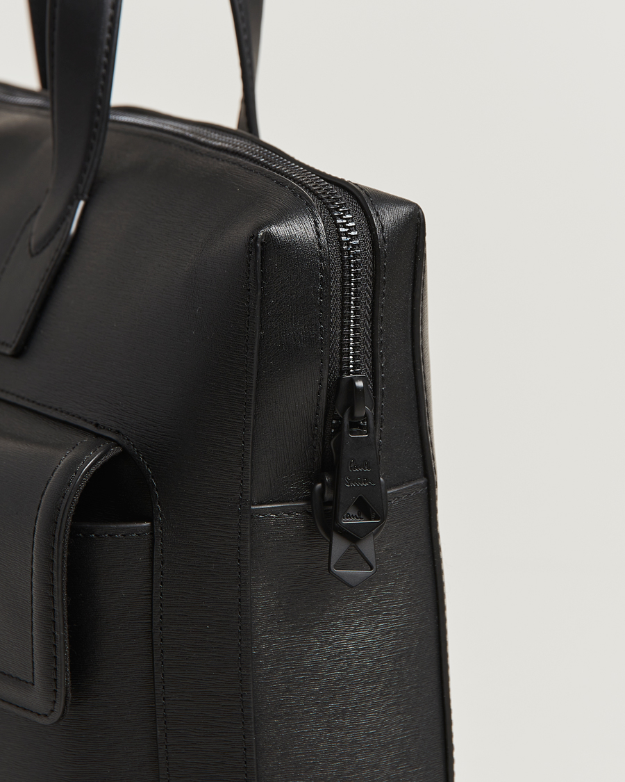 Men | Bags | Paul Smith | Leather Briefcase Black