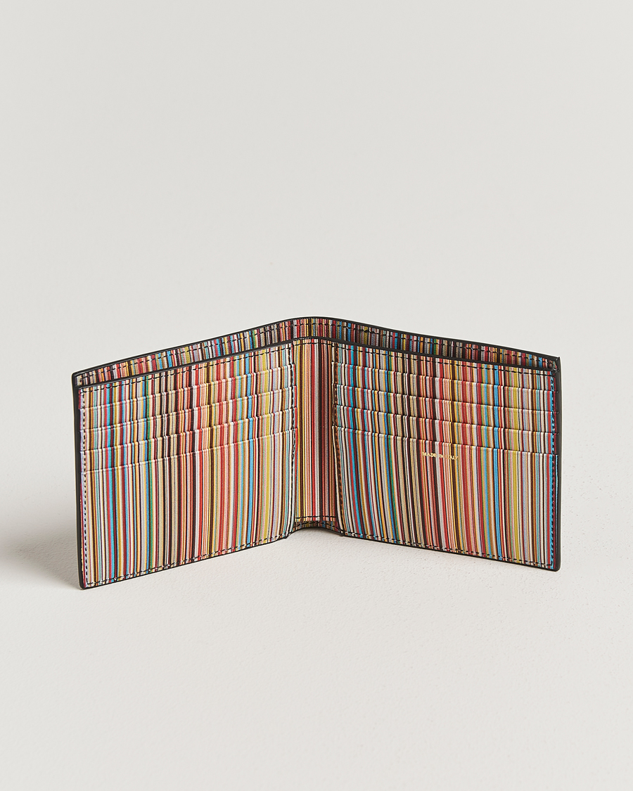 Men | Wallets | Paul Smith | Signature Stripe Billfold Multi
