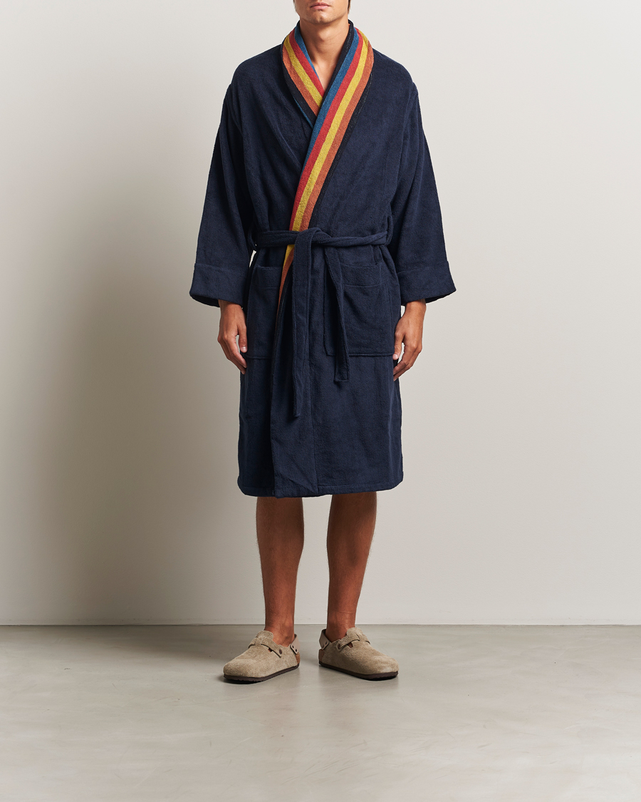 Men | Pyjamas & Robes | Paul Smith | Artist Robe Navy