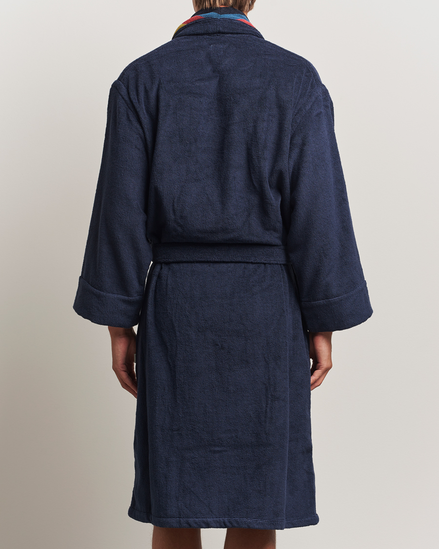 Men | Pyjamas & Robes | Paul Smith | Artist Robe Navy