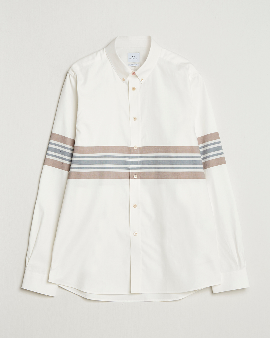 Men | Shirts | PS Paul Smith | Cotton Button Down Shirt White