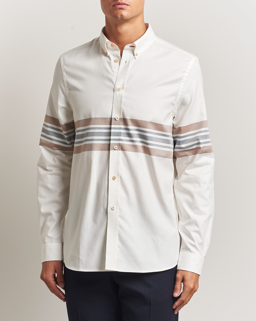 Men | Shirts | PS Paul Smith | Cotton Button Down Shirt White