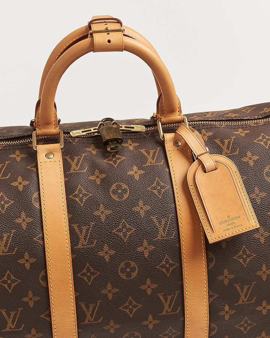 Men | Pre-Owned & Vintage Bags | Louis Vuitton Pre-Owned | Keepall 50 Monogram