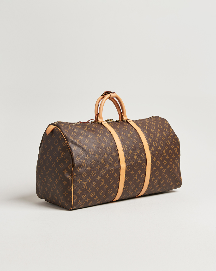 Men | Pre-Owned & Vintage Bags | Louis Vuitton Pre-Owned | Keepall 55 Monogram