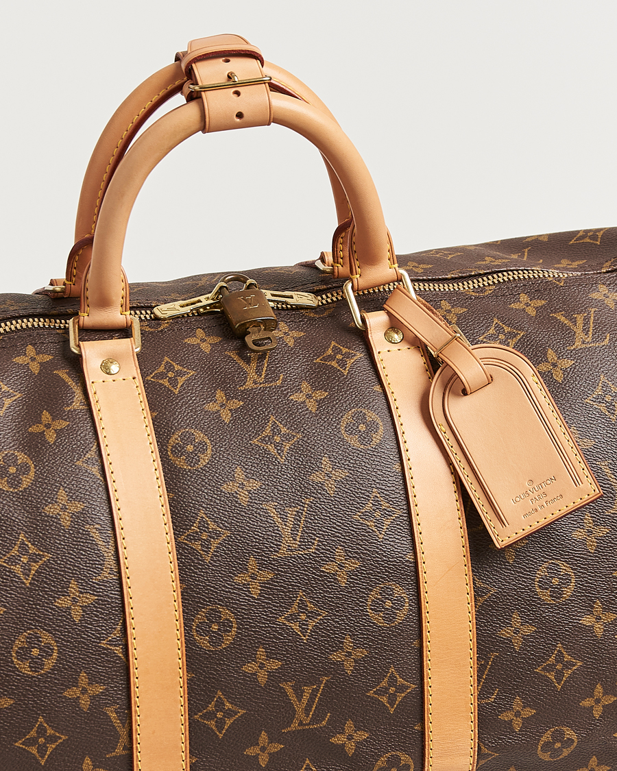 Men | Pre-Owned & Vintage Bags | Louis Vuitton Pre-Owned | Keepall 55 Monogram