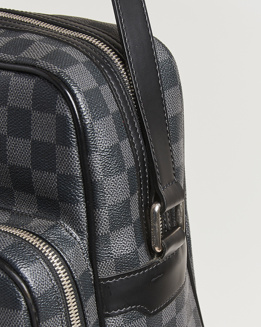 Men | Pre-Owned & Vintage Bags | Louis Vuitton Pre-Owned | Leoh Shoulder Bag Damier Graphite