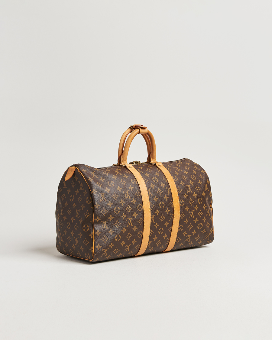 Men | Pre-Owned & Vintage Bags | Louis Vuitton Pre-Owned | Keepall 45 Monogram