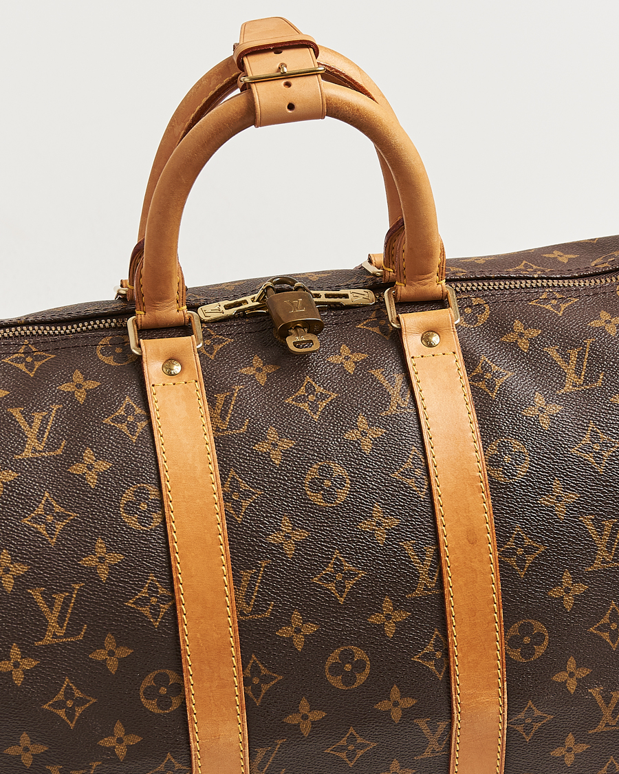 Men | Pre-Owned & Vintage Bags | Louis Vuitton Pre-Owned | Keepall 45 Monogram