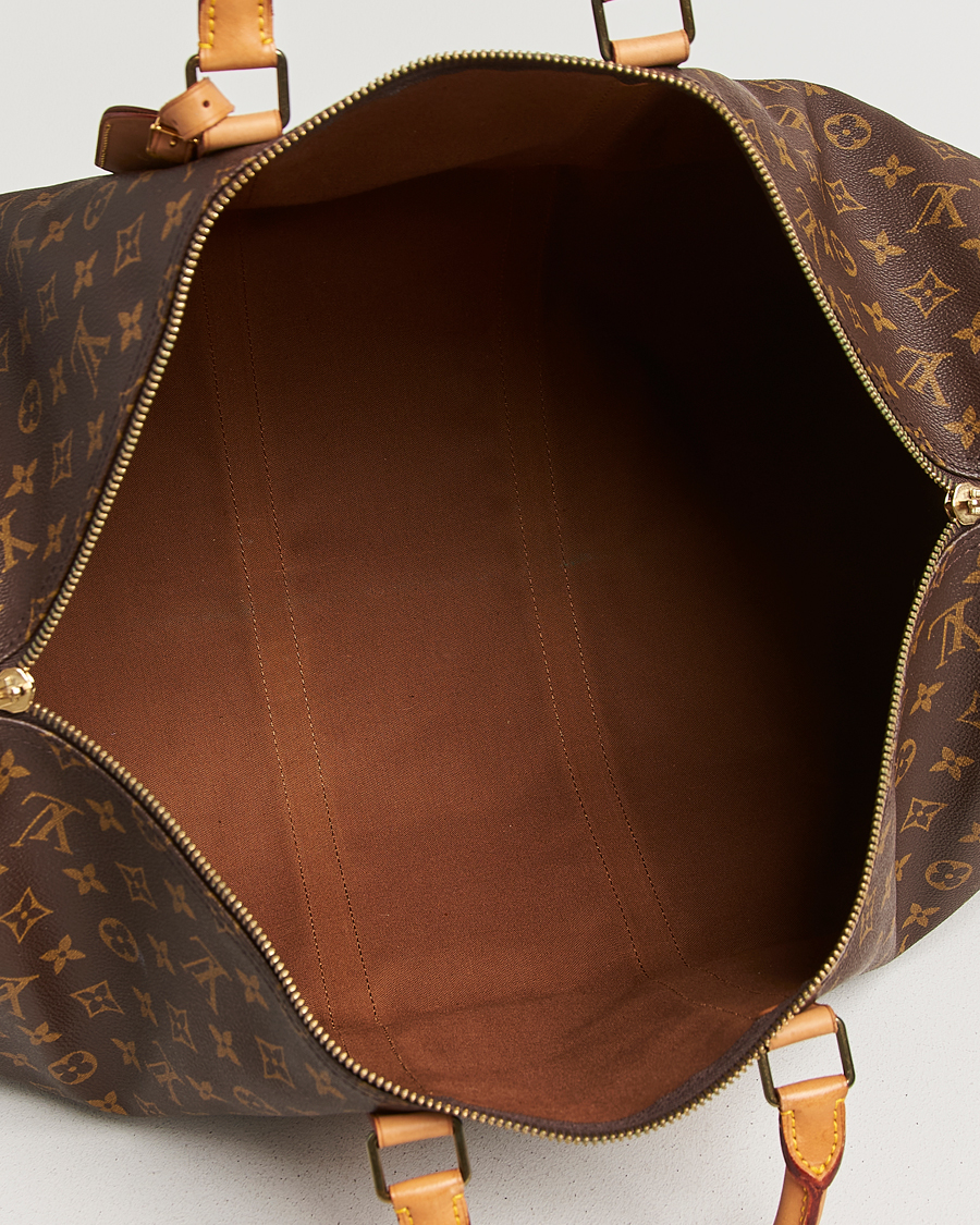 Men | Pre-Owned & Vintage Bags | Louis Vuitton Pre-Owned | Keepall 55 Monogram