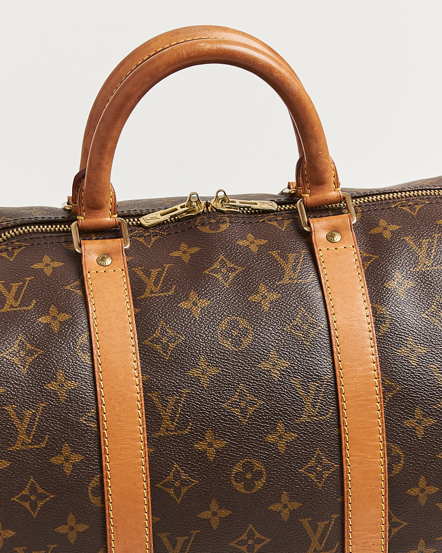 Men | Pre-Owned & Vintage Bags | Louis Vuitton Pre-Owned | Keepall 50 Monogram