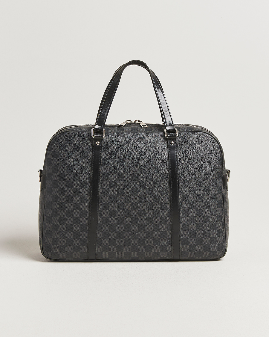 Men | Pre-Owned & Vintage Bags | Louis Vuitton Pre-Owned | Jorn Porte Documents Damier Graphite