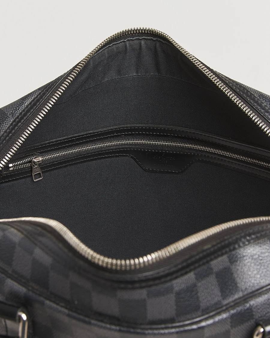 Men | Pre-Owned & Vintage Bags | Louis Vuitton Pre-Owned | Jorn Porte Documents Damier Graphite