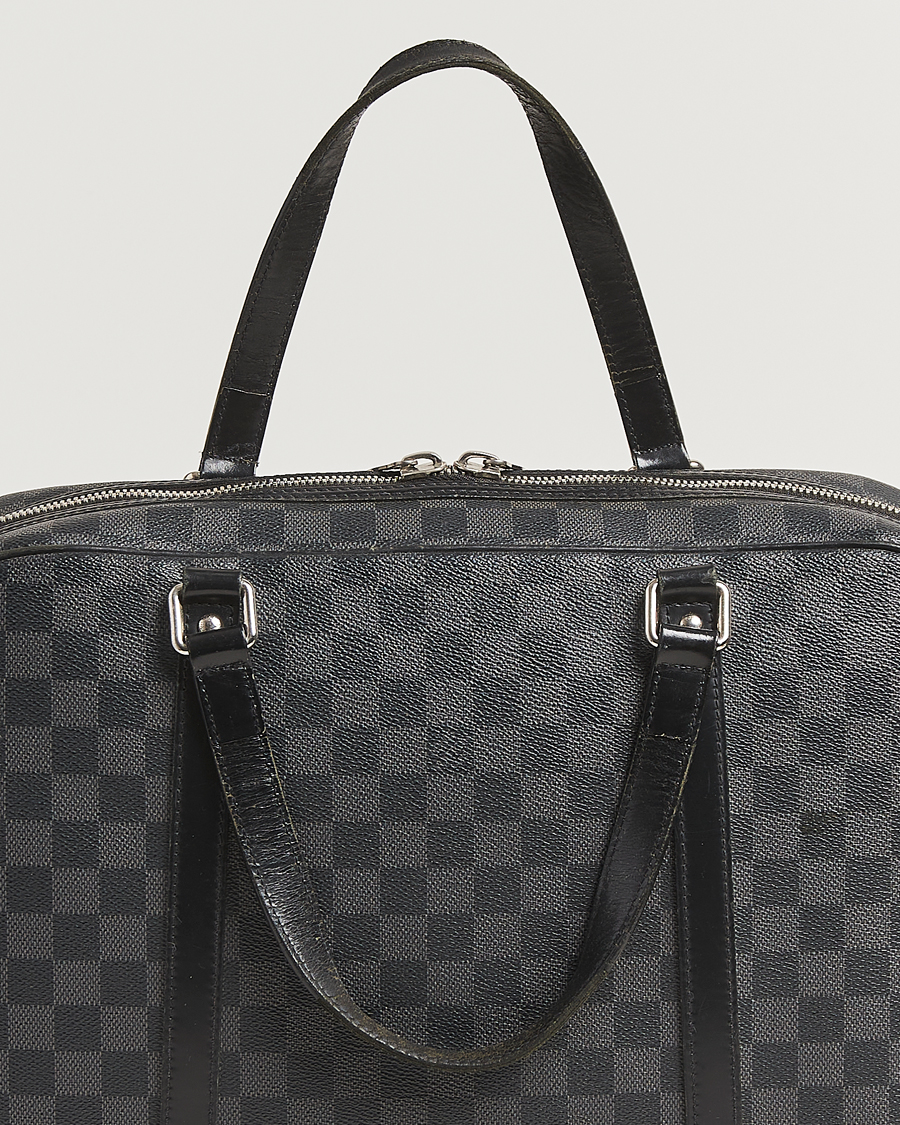 Men | Pre-Owned & Vintage Bags | Louis Vuitton Pre-Owned | Jorn Porte Documents Damier Graphite