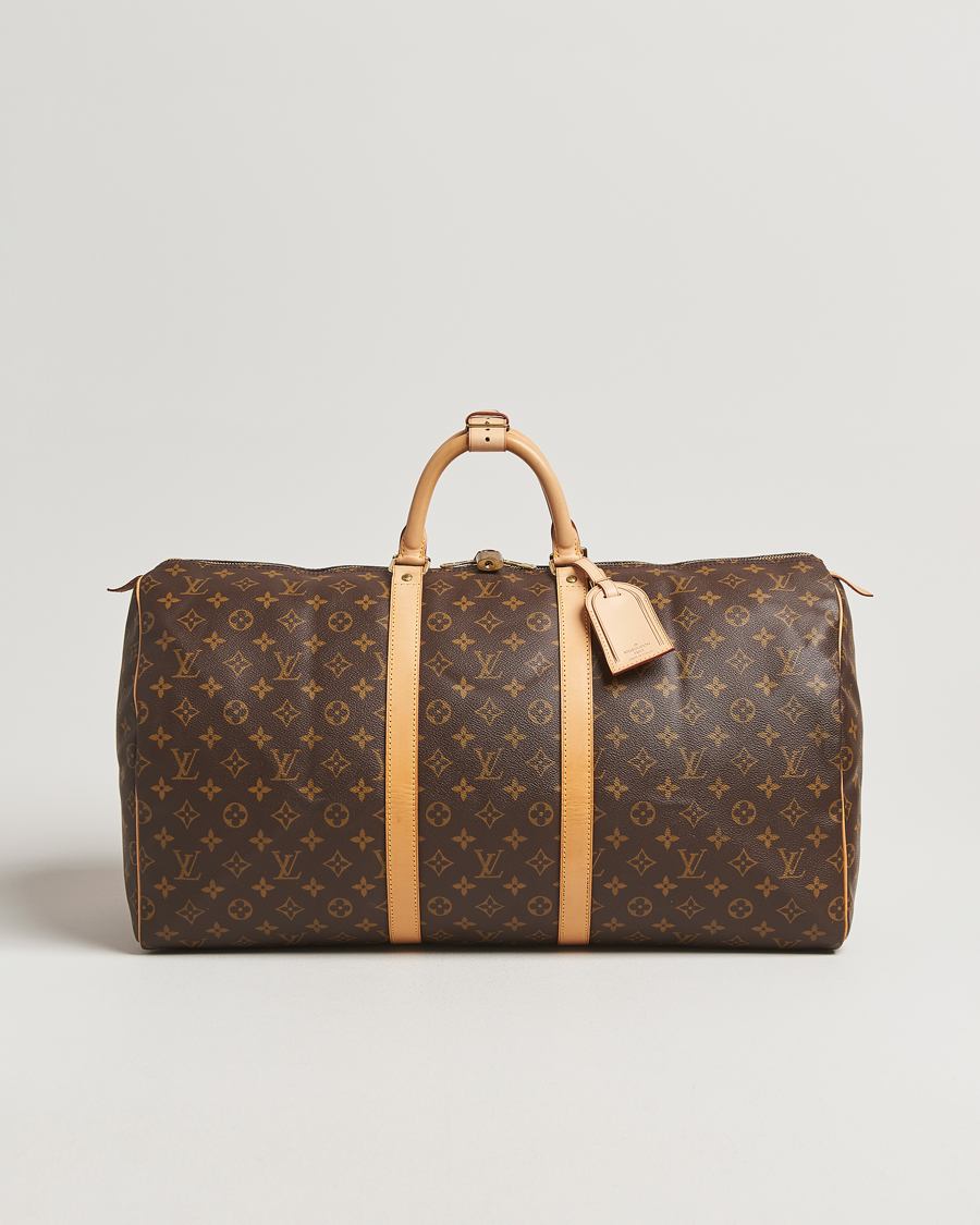 Men | Pre-Owned & Vintage Bags | Louis Vuitton Pre-Owned | Keepall 55 Monogram