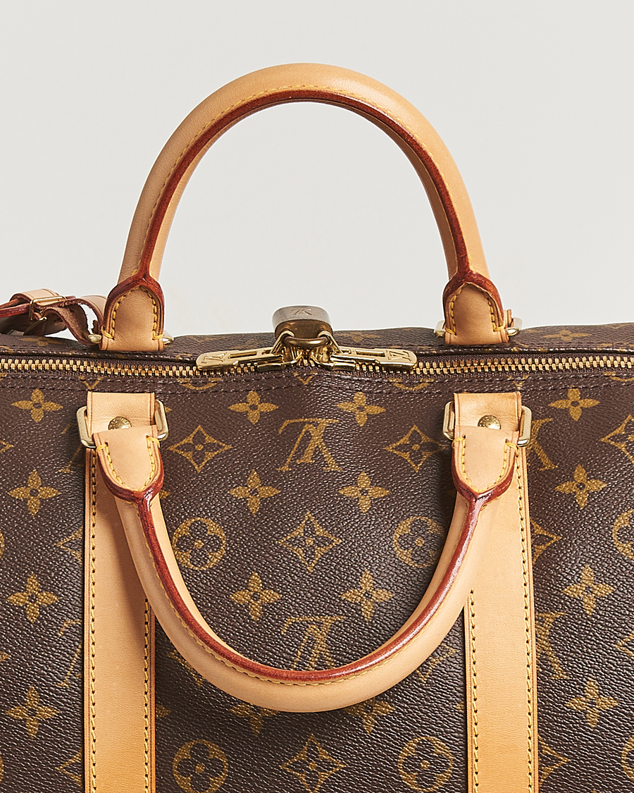 Men | Pre-Owned & Vintage Bags | Louis Vuitton Pre-Owned | Keepall 55 Monogram