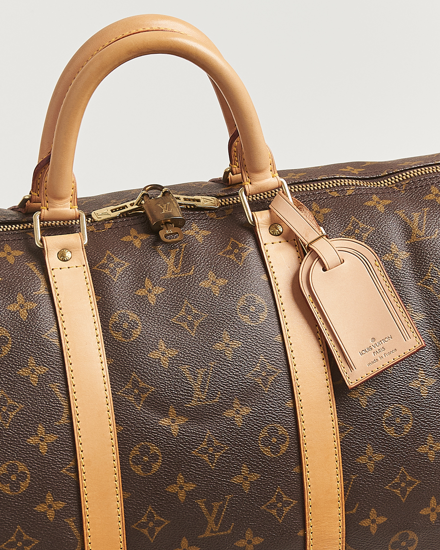 Men | Pre-Owned & Vintage Bags | Louis Vuitton Pre-Owned | Keepall 55 Monogram