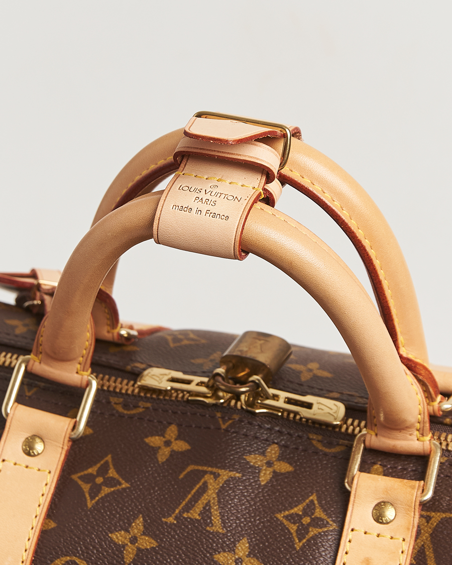 Men | Pre-Owned & Vintage Bags | Louis Vuitton Pre-Owned | Keepall 55 Monogram