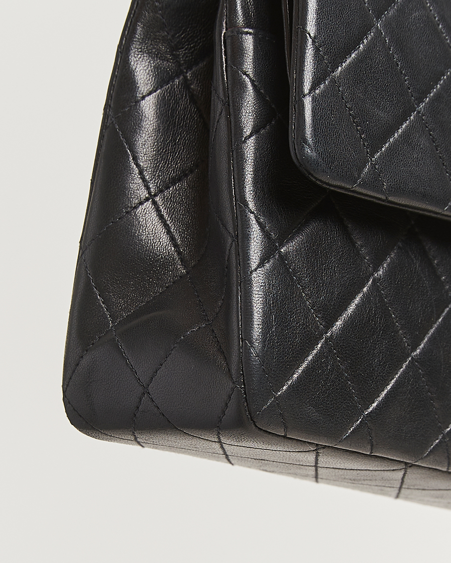 Men | Pre-Owned & Vintage Bags | Chanel Pre-Owned | Classic Double Flap Medium Black