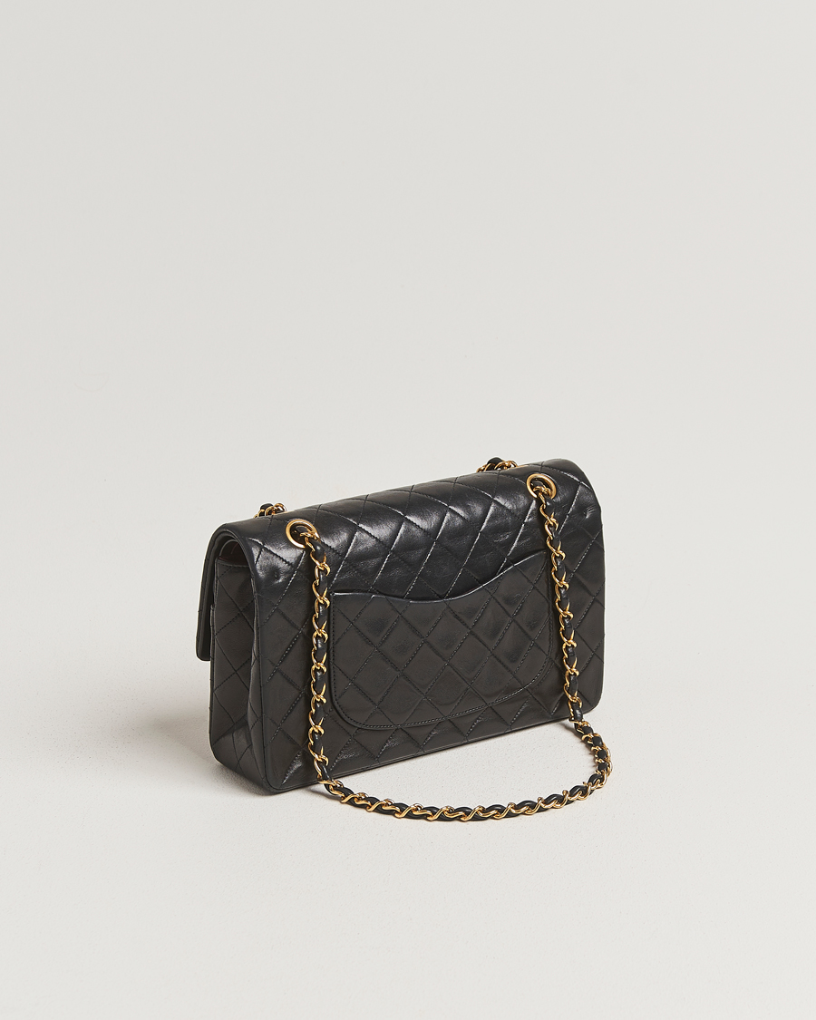 Men | Pre-Owned & Vintage Bags | Chanel Pre-Owned | Classic Double Flap Medium Black
