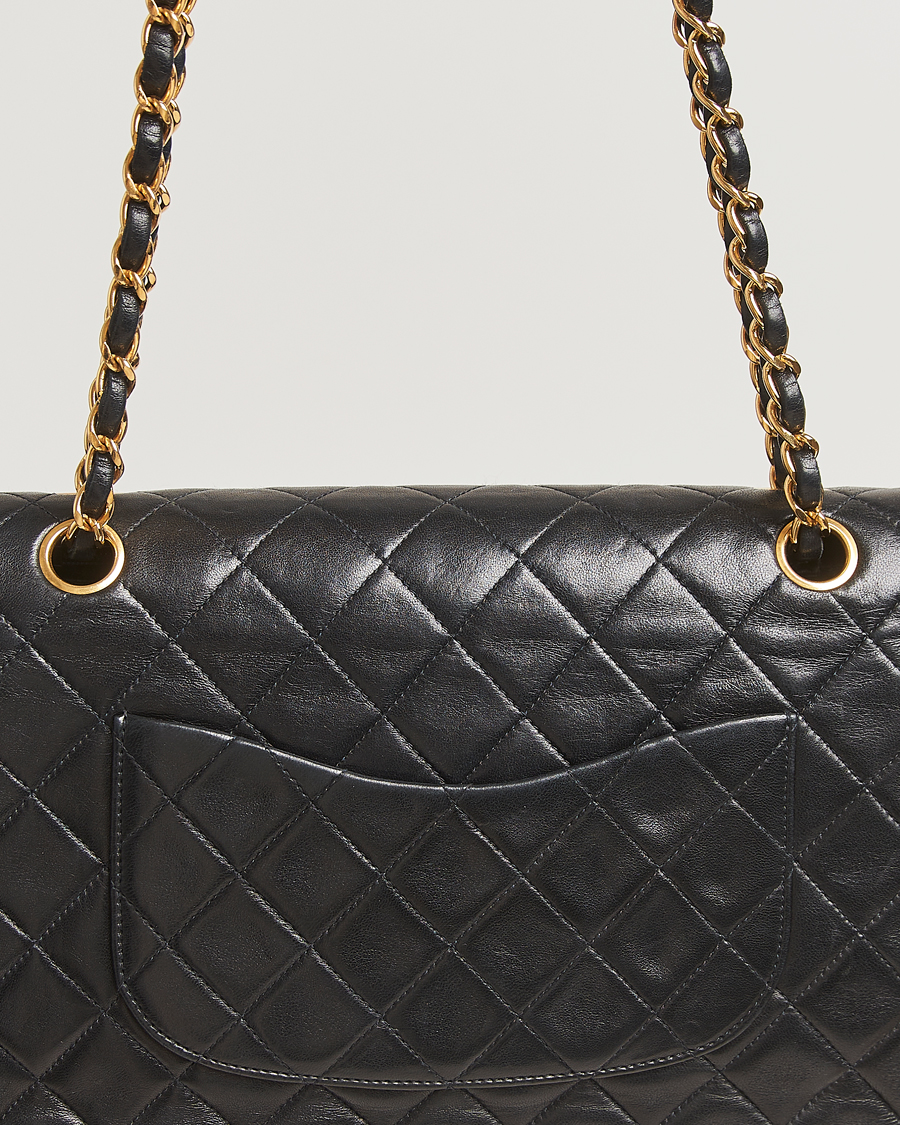 Men | Pre-Owned & Vintage Bags | Chanel Pre-Owned | Classic Double Flap Medium Black