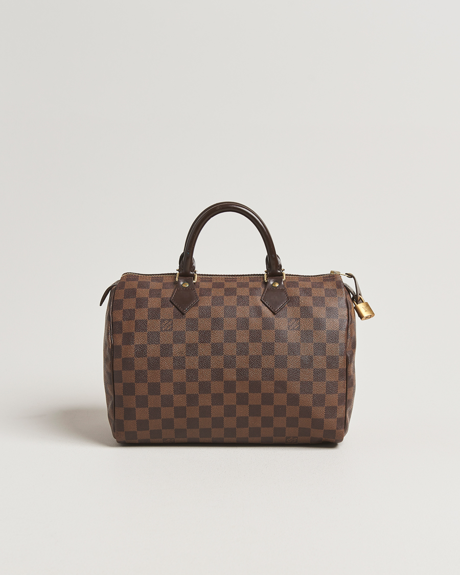 Men | Pre-Owned & Vintage Bags | Louis Vuitton Pre-Owned | Speedy 30 Damier Ebene