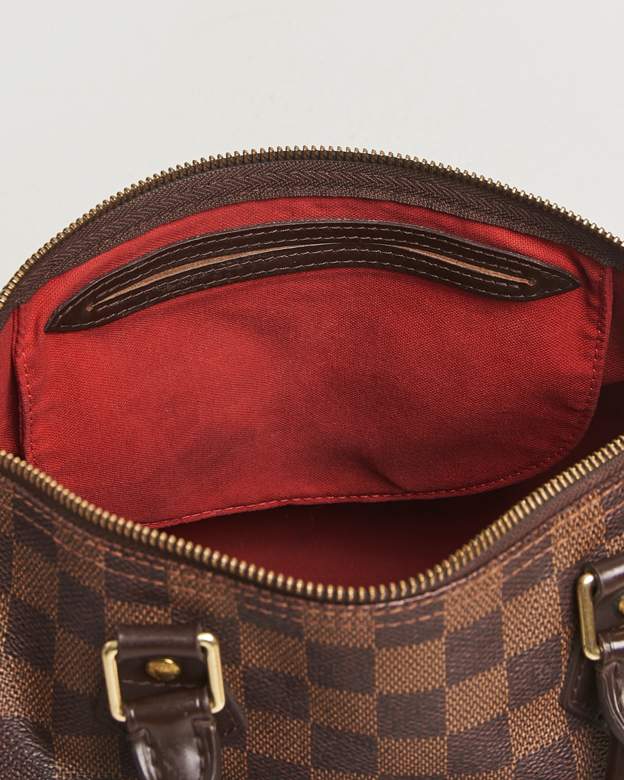 Men | Pre-Owned & Vintage Bags | Louis Vuitton Pre-Owned | Speedy 30 Damier Ebene