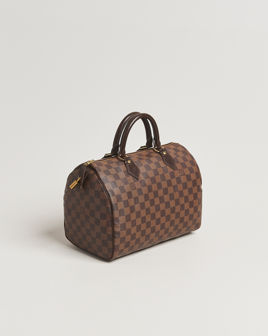 Men | Pre-Owned & Vintage Bags | Louis Vuitton Pre-Owned | Speedy 30 Damier Ebene