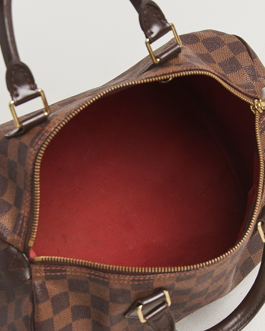 Men | Pre-Owned & Vintage Bags | Louis Vuitton Pre-Owned | Speedy 30 Damier Ebene