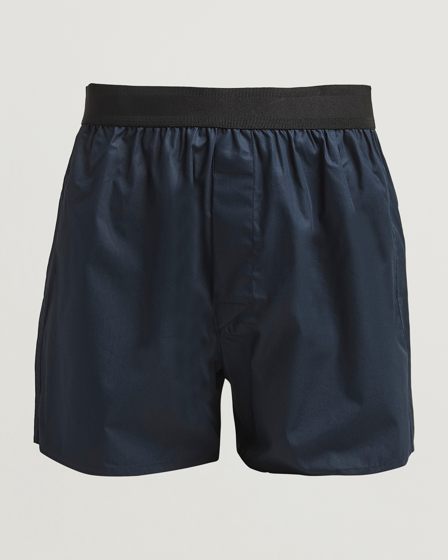Men | Underwear & Socks | CDLP | Cotton Woven Boxer Shorts Navy
