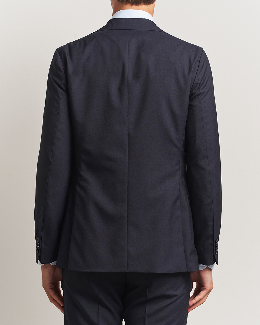Men | Blazers | Oscar Jacobson | Ego Wool Blazer Navy